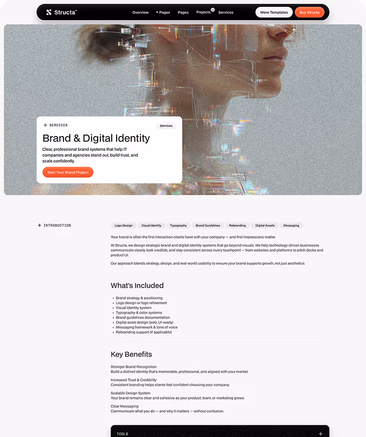 IT & Digital Services Webflow Template