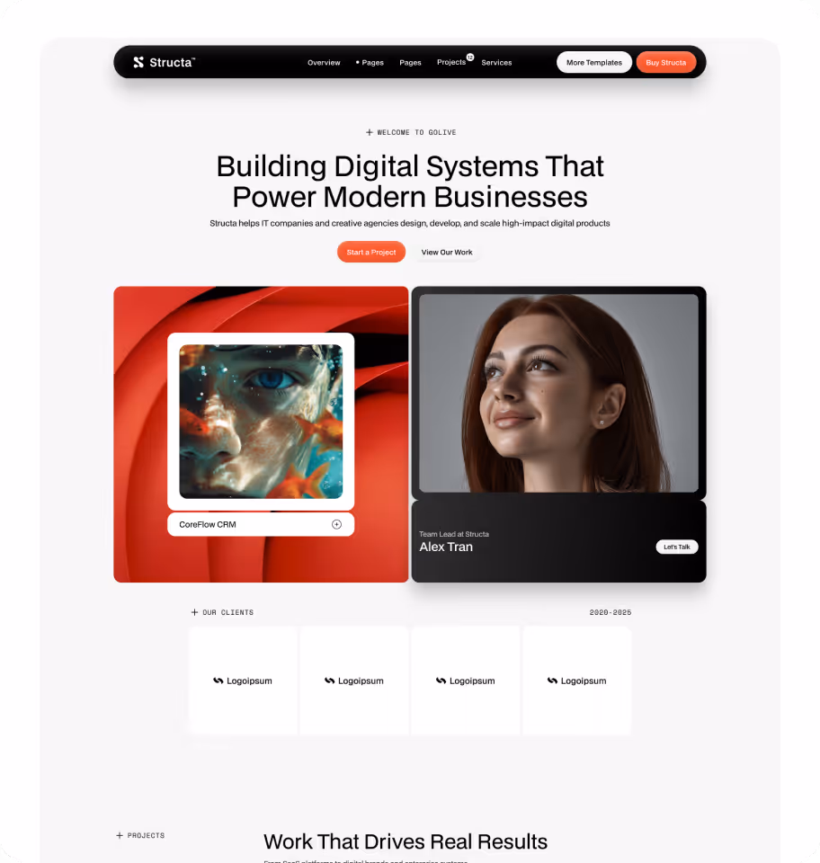 IT & Digital Services Webflow Template
