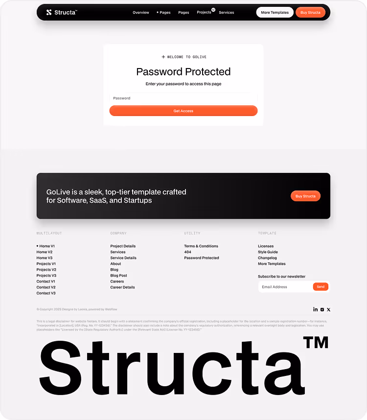 IT & Digital Services Webflow Template